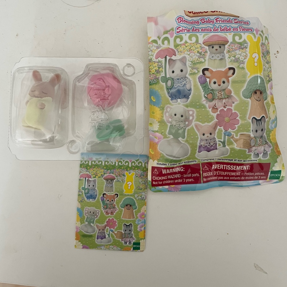 SECRET Bunny in flower blind bag calico critter